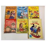 5 Little Golden Books & Coloring Book