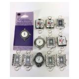 Geneva & Charming Accents Watch Charms Lot