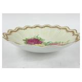 Empire China Scalloped Bowl W/Gold Trim