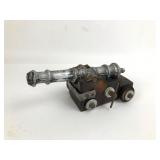 Metal & Wood Model Cannon Display Piece