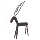 MCM Style Metal Reindeer Sculpture