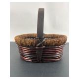 Woven Basket With Handle Made In China