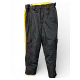 Nutech Boys Black & Yellow Snow Pants