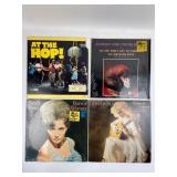4 Vinyl Records With Various Artists