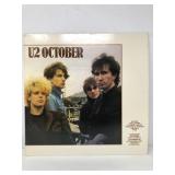 U2 October Vinyl Record Album