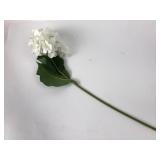 Artificial White Hydrangea Stem