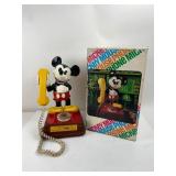 1976 Mickey Mouse Rotary Phone By Western Electric