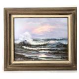 A. Murphy 27ï¿½23ï¿½ï¿½ Seascape Canvas Painting