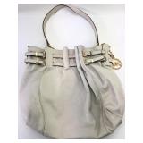 Michael Kors White Leather Tote
