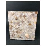 Mother Of Pearl Shell Tissue Holder