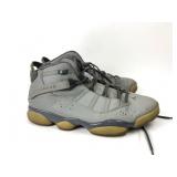 Air Jordan 6 Rings Gray Sneakers Size 10.5