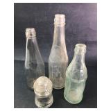 Glass Bottles & Hemingray Insulator Lot