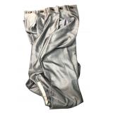 4 Panels Gray Curtains With Grommets