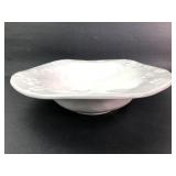 Deartis Embossed Floral Serving Bowl
