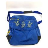 Planet Mars Blue Nylon Bag With Strap