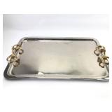 Barclay Butera Equestrian Tray W/ Horse Bit
