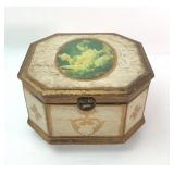 Enesco Musical Jewelry Box W/ Artwork
