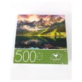 Cardinal 500-Piece Puzzle Colorful Mountains