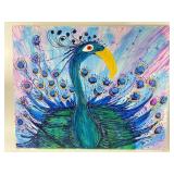 Peacock Acrylic Painting On Canvas 30ï¿½24