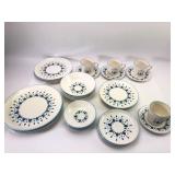 32pc Marcrest Swiss Alpine Dinnerware Set