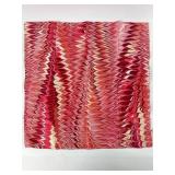 Hudsonï¿½s Vintage Abstract Square Scarf 21ï¿½21