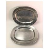 Wilton Columbia PA Pewter Platters Set