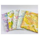 5 Vintage Floral Pillowcases 4- 31ï¿½20 and 1- 34ï¿½20