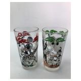 Sheddï¿½s Peanut Butter Glass Tumblers Pair