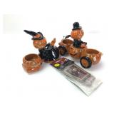 Yankee Candle Pumpkin Candle Holders & Air Freshen