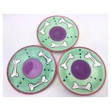 Karen Gelff For Chaleur Dog & Cat Saucers