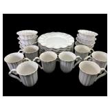 Pier 1 Imports Stoneware Plate, Bowl & Mug Set