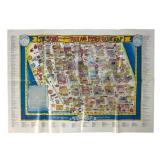 Soho NYC Tour & Poster Guide Map