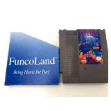 Tetris Nintendo NES Cartridge W/ FuncoLand Sleeve