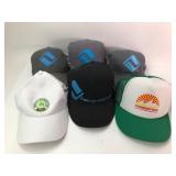 6 Branded Baseball Caps