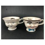 Baileys Face Mug Set Of 2 Cups 3 Inches