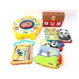 Fisher-Price & Mattel Toys With Books