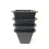 Black Plastic Bed Risers