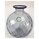 Murano Made In Italy Glass Vase