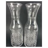 2 Acrylic Decanter Carafes