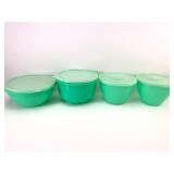 Tupperware Crisp-It Bowl Set With Lids
