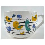 Ciroa Birds On Wire Jumbo Coffee/Soup Mug
