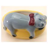 JE Sleeping Cat Ceramic Planter 5.5 Wide