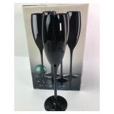 Caterina Colony 4 Pc Black Flute Set