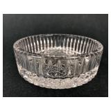 Crystal Bowl With Starburst Design