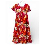 Kimos Polynesian Shop Floral Dress