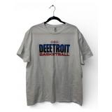 Detroit Basketball Fruit Of The Loom Shirt