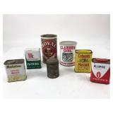 Vintage Spice Tins & Canisters