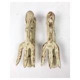 Cast Iron Fork & Spoon Door Knockers