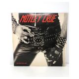 Motley Crue Too Fast For Love Vinyl LP