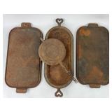 Reynolds Cast Iron Waffle Maker & Platters